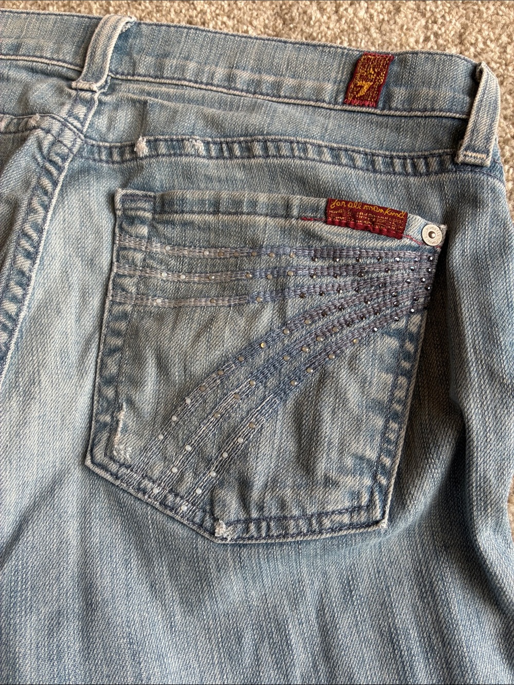 7 For All Mankind Dojo Jeans - Picture 9 of 12